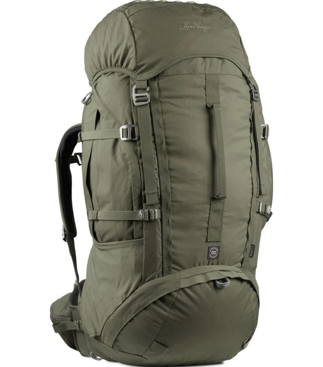 Lundhags Gnaur 75 RL Vandrerygsæk Grøn