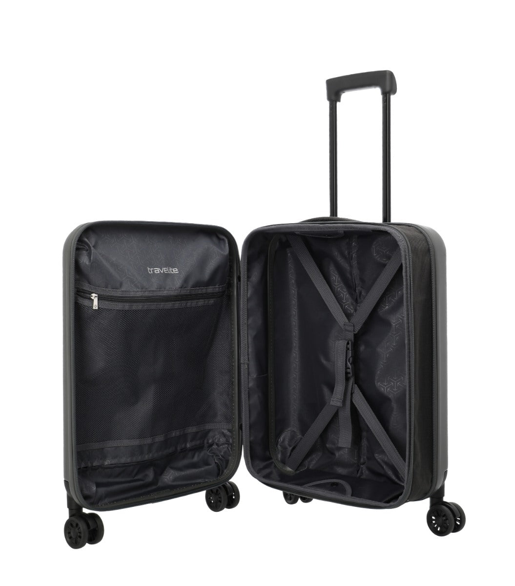 Travelite Basics Antracit Foldbar Kabinekuffert