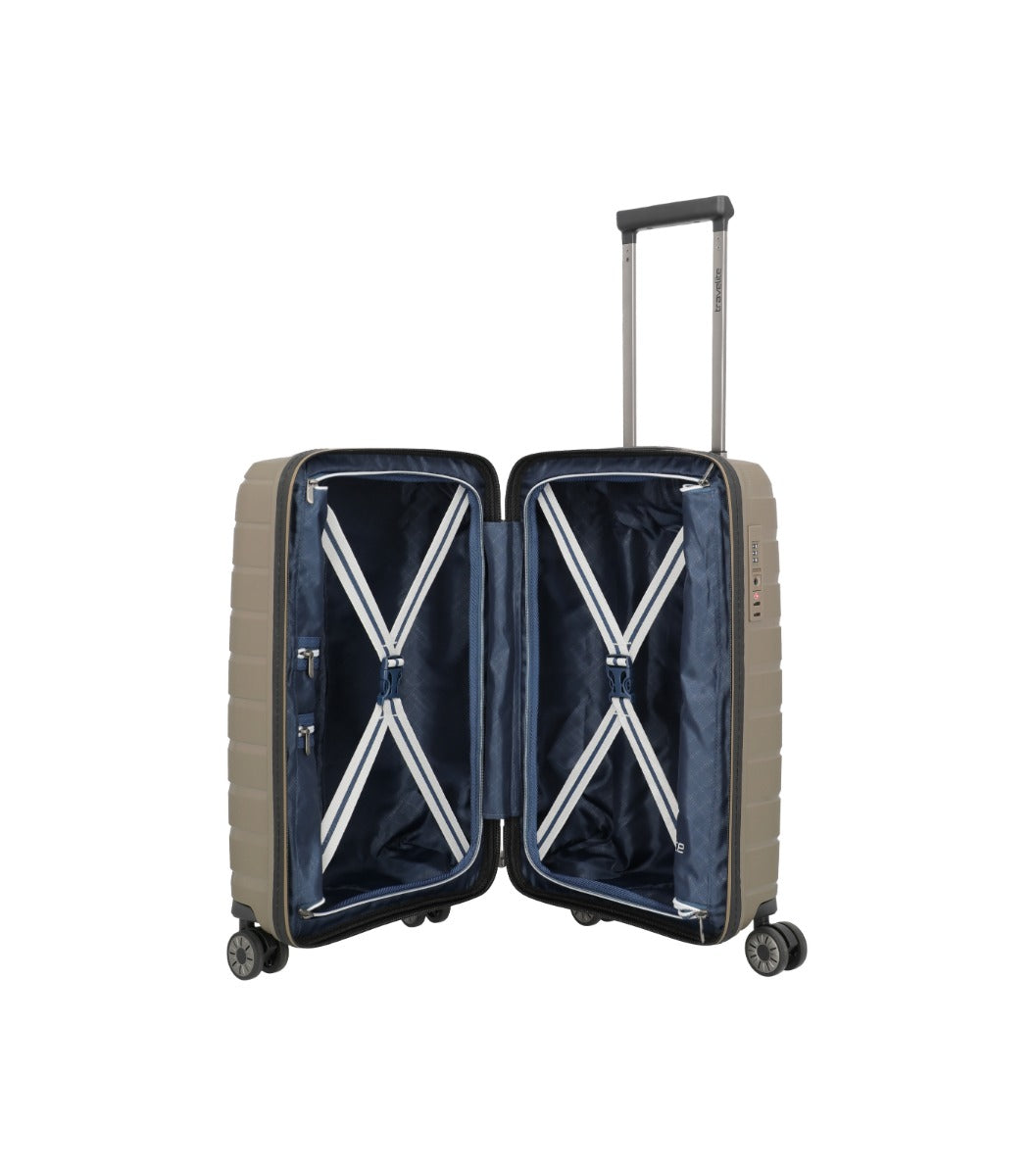 Travelite Air Base Champagne Slim Kabinekuffert