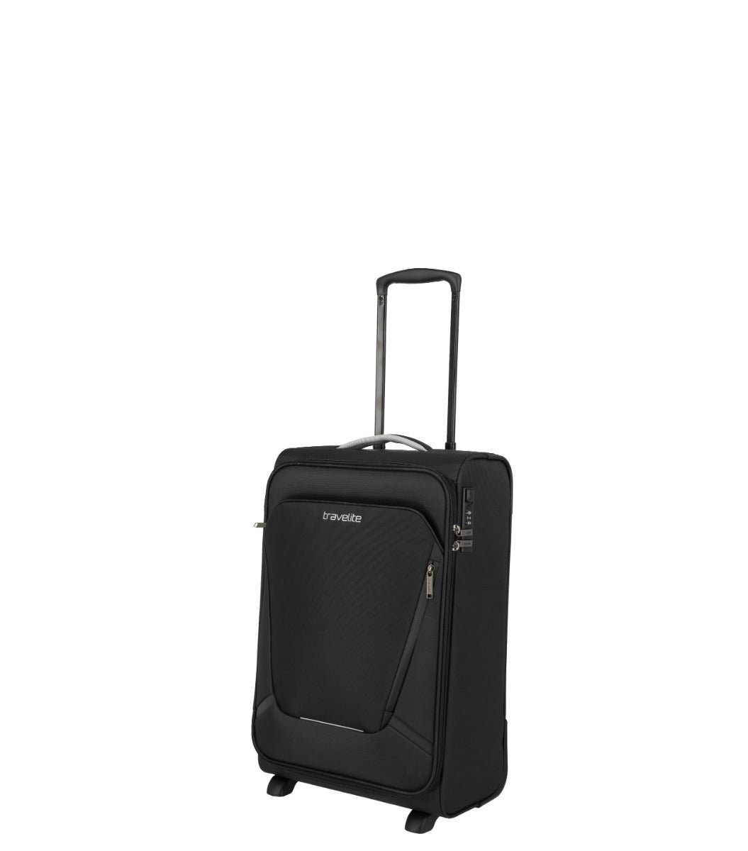 Travelite Jetpack Sort Slim Kabinekuffert