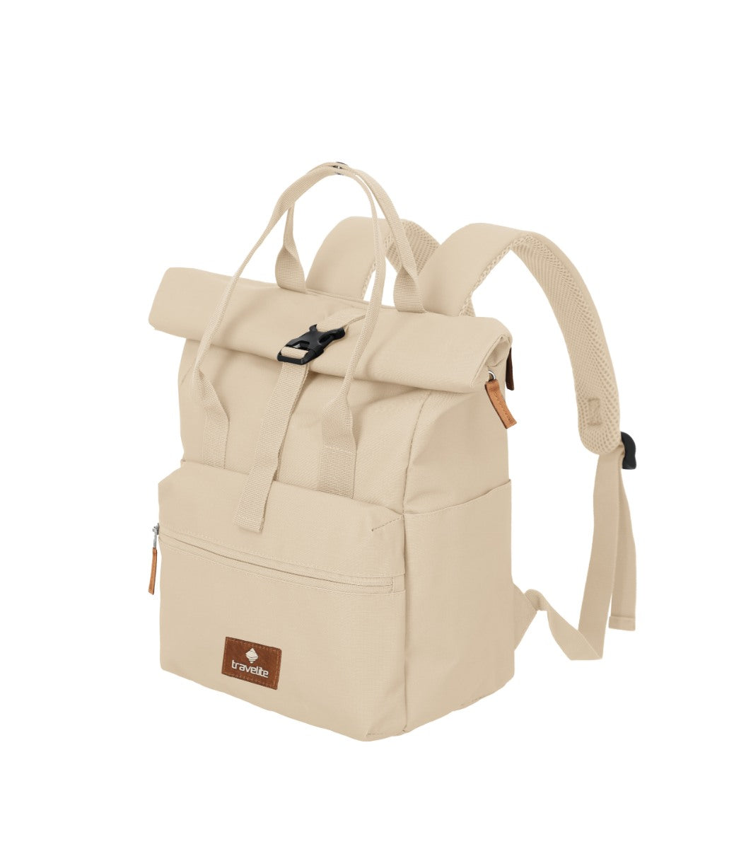 Travelite Basics Short Handle Rollup Hvid Rygsæk