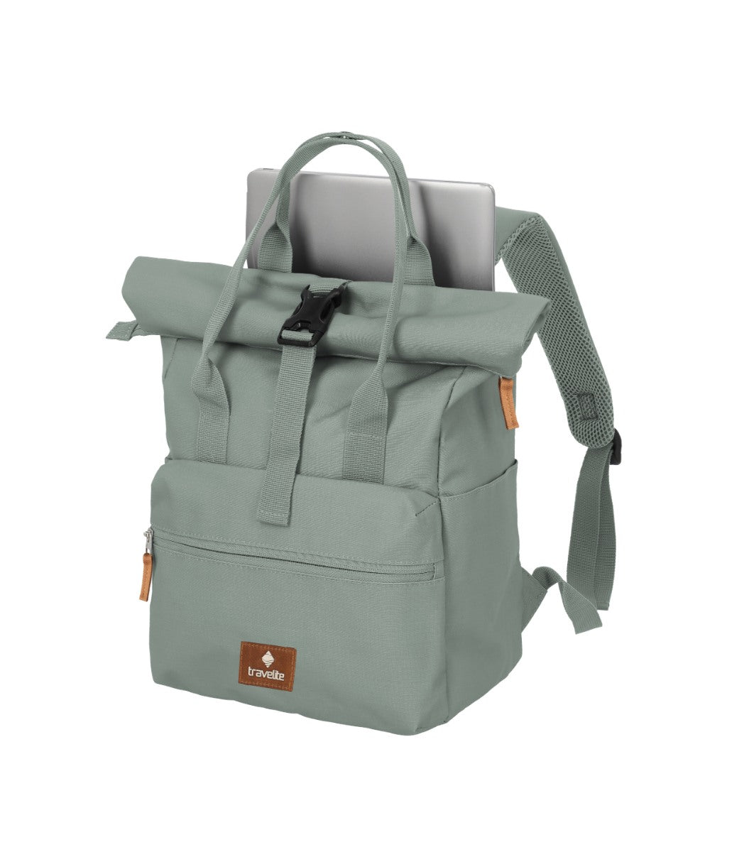 Travelite Basics Short Handle Rollup Mint Rygsæk