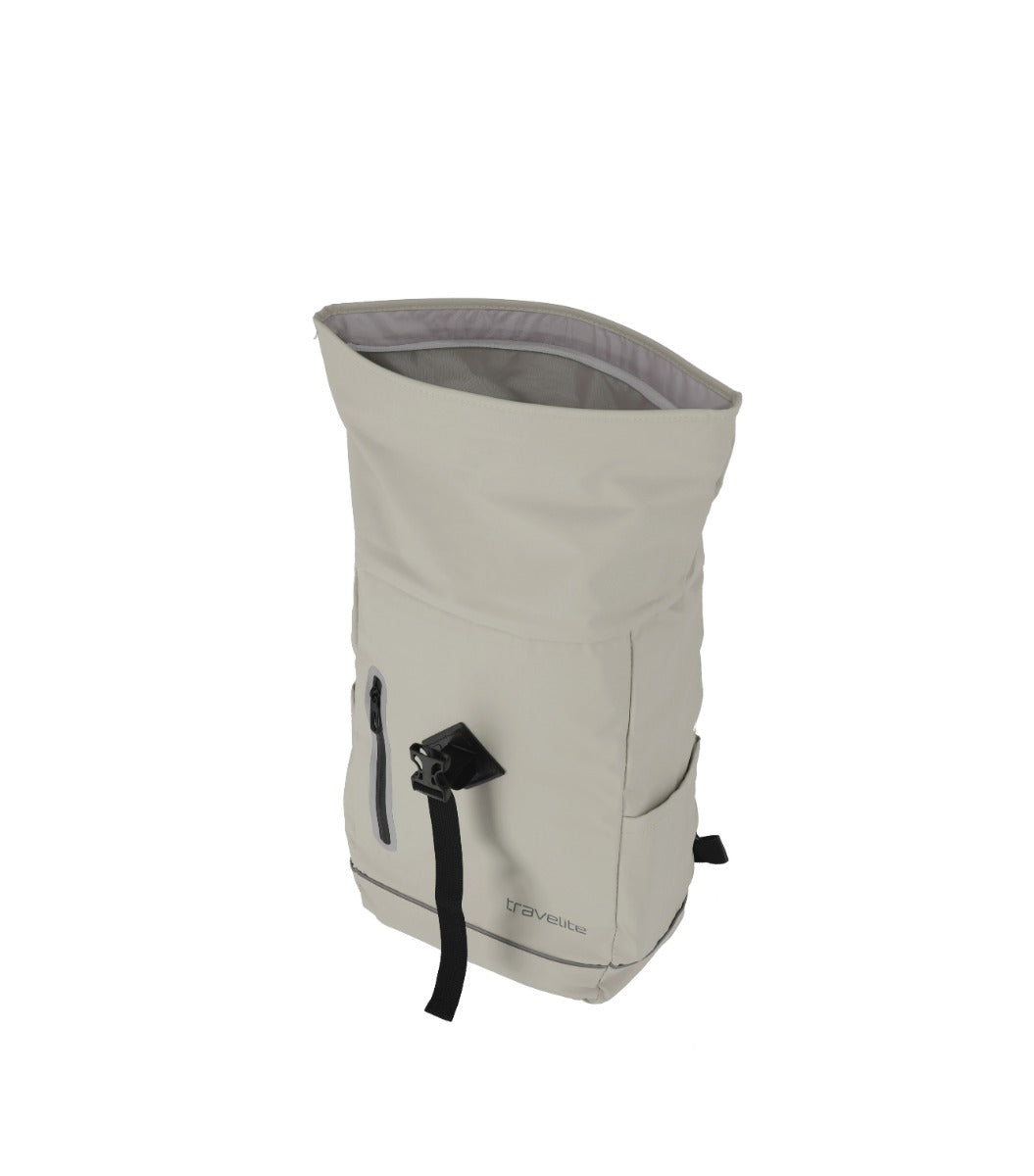 Travelite Basics Canvas Rollup Hvid Rygsæk