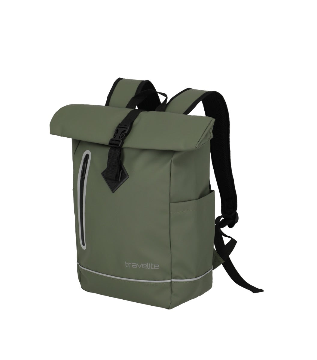 Travelite Basics Canvas Rollup Olive Rygsæk