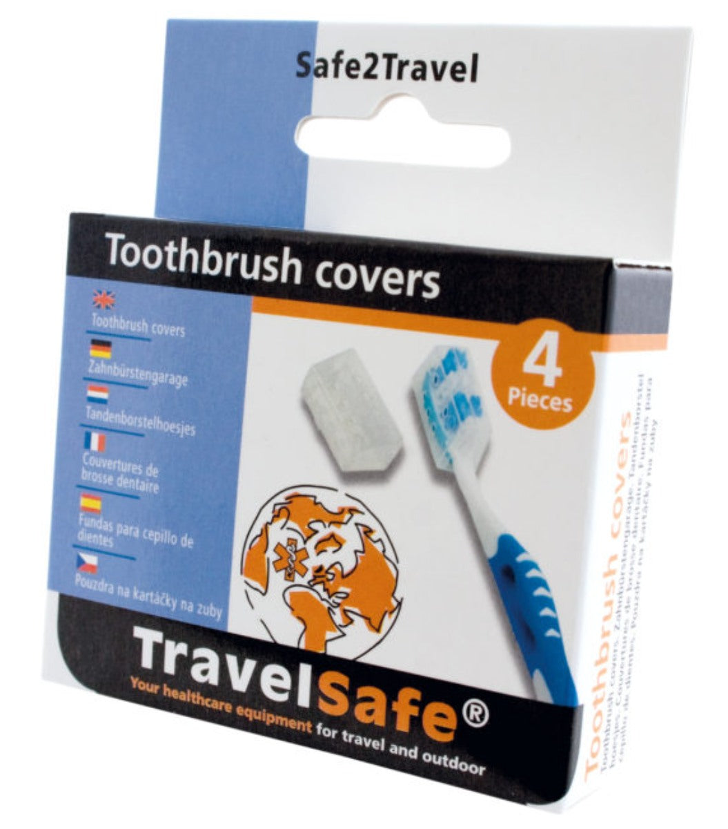 Travelsafe Tandbørste Cover - 4 stk.