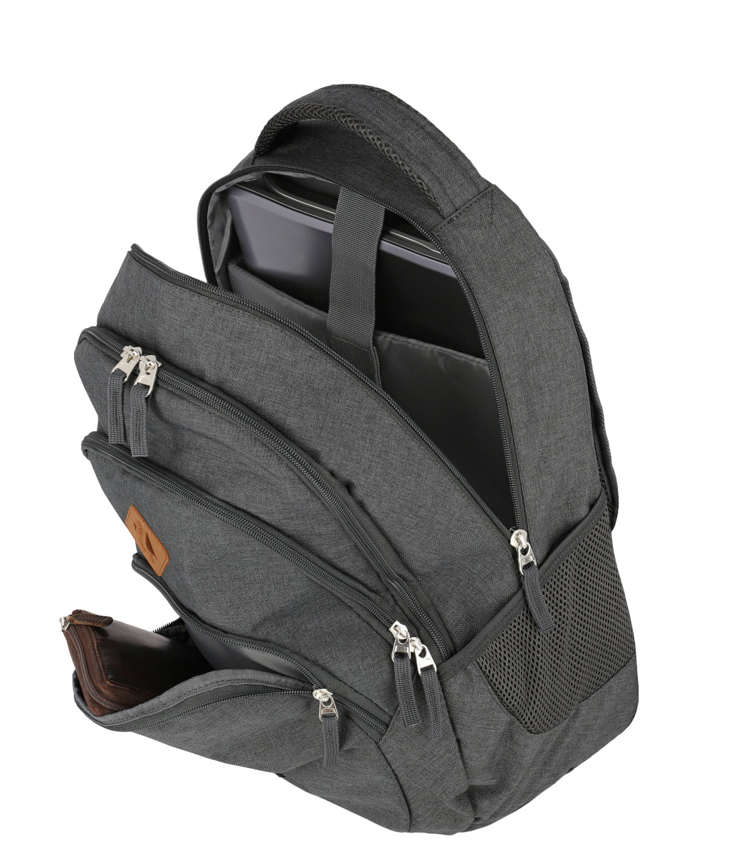 Travelite Basics Melange Antracit Rygsæk