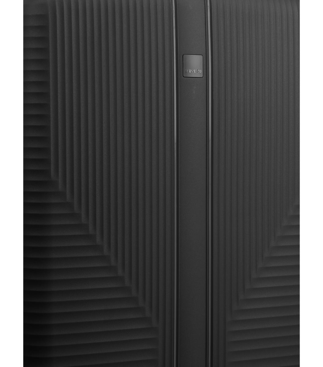 Travelite Air Stripe Sort Kuffert
