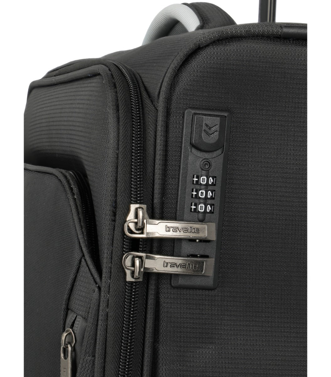 Travelite Jetpack Sort Easy Kabinekuffert