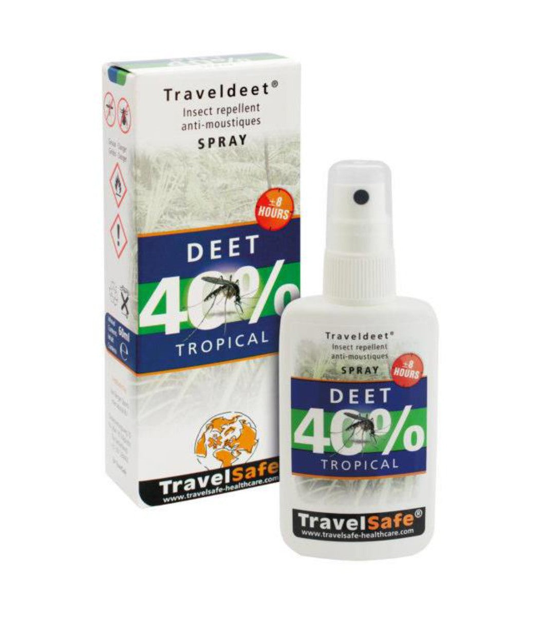 TravelSafe Mini TravelDEET 40% 15ml Myggespray