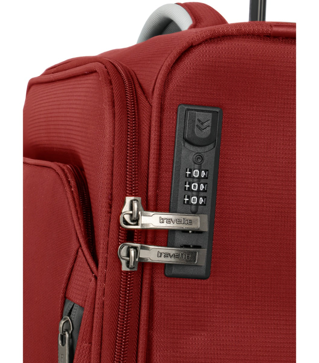 Travelite Jetpack Rød Wings Kabinekuffert