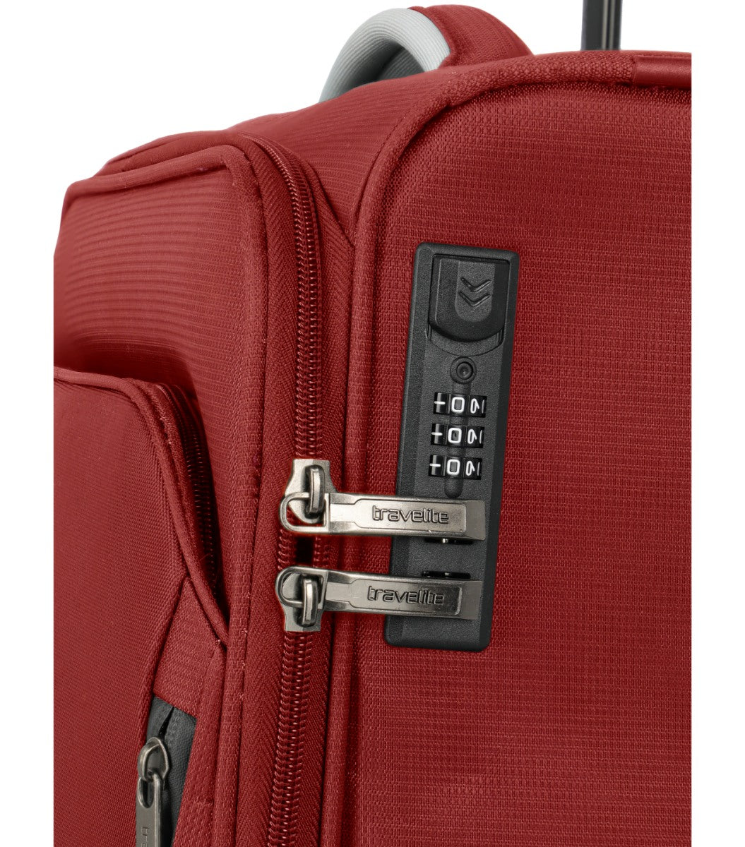 Travelite Jetpack Multi Light 4W Rød Kabinekuffert