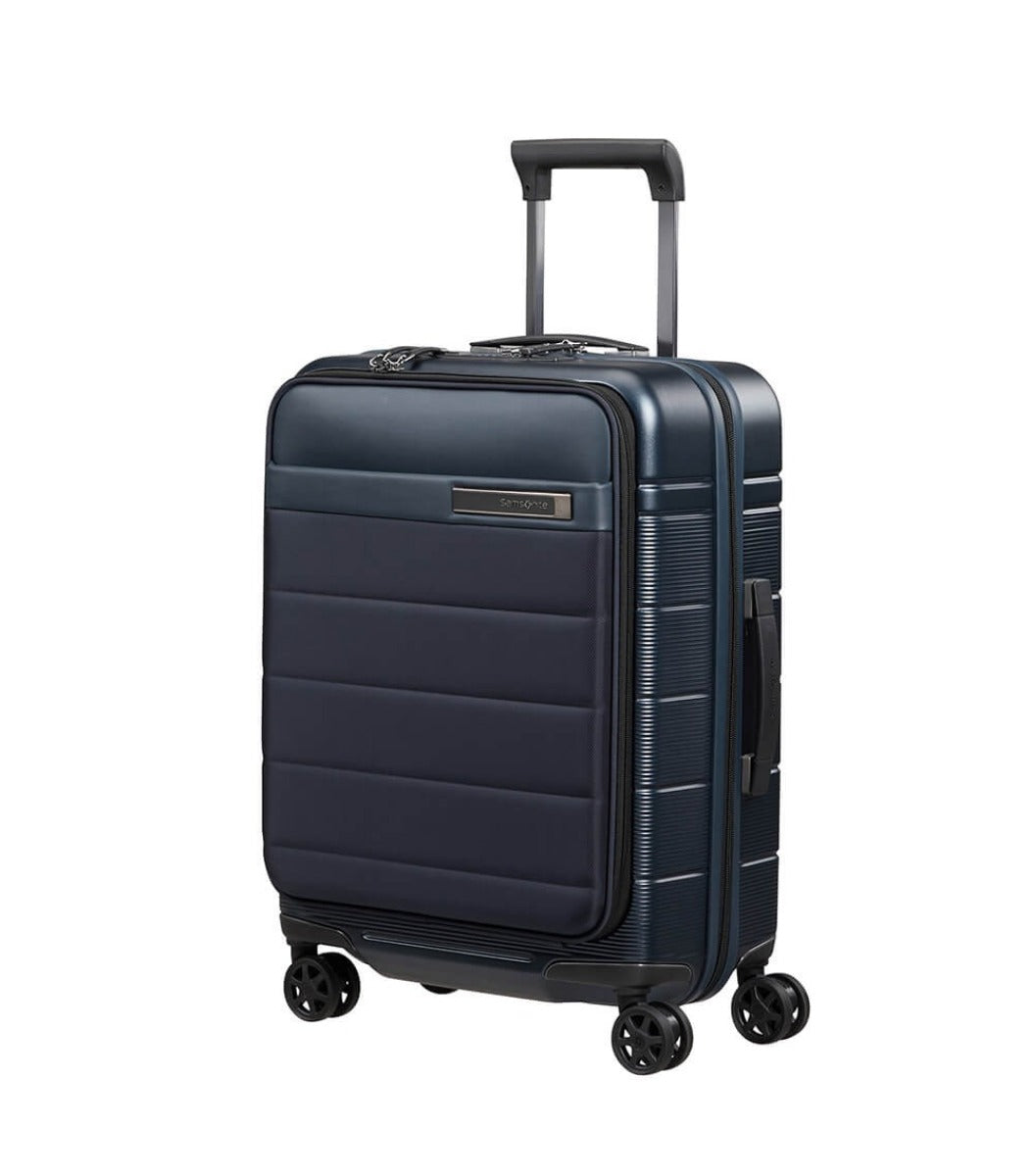 Samsonite Neopod Easy Acces Kabinekuffert Blå