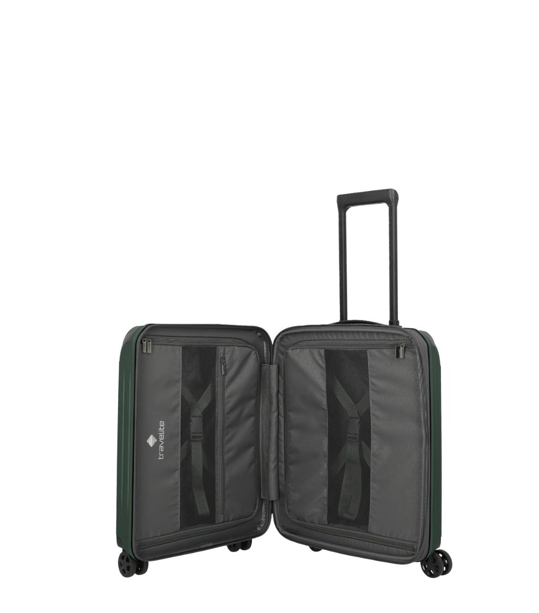 Travelite Dynamiic Grøn EX Kabinekuffert