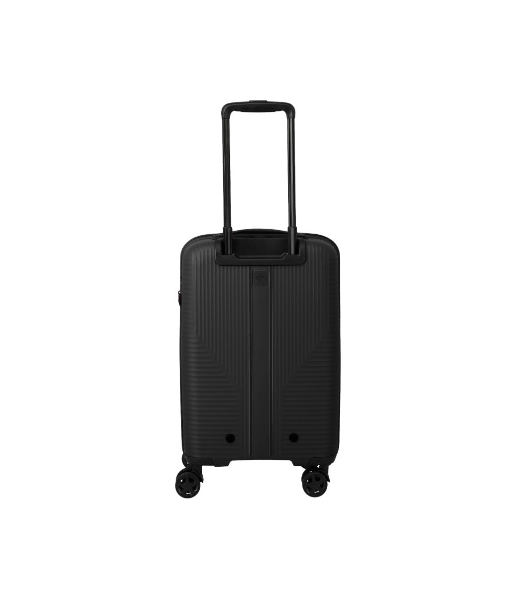 Travelite Air Stripe Slim Sort Kabinekuffert