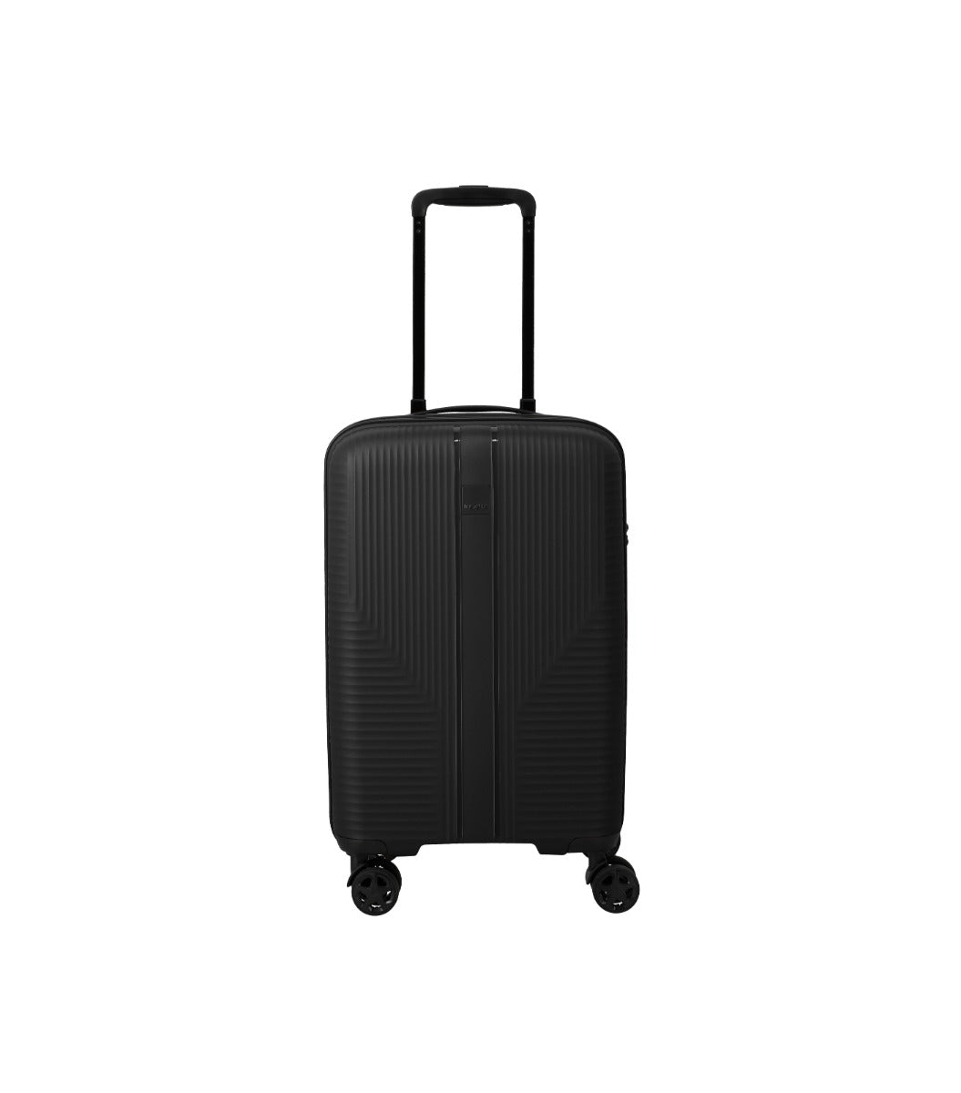 Travelite Air Stripe Slim Sort Kabinekuffert