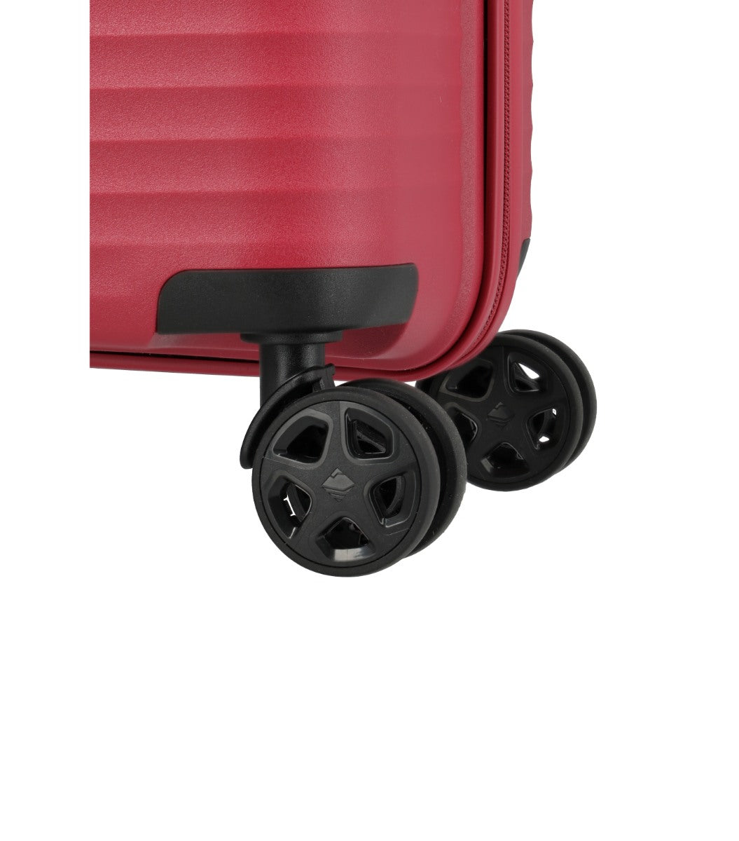 Travelite Air Stripe Slim Rød Kabinekuffert