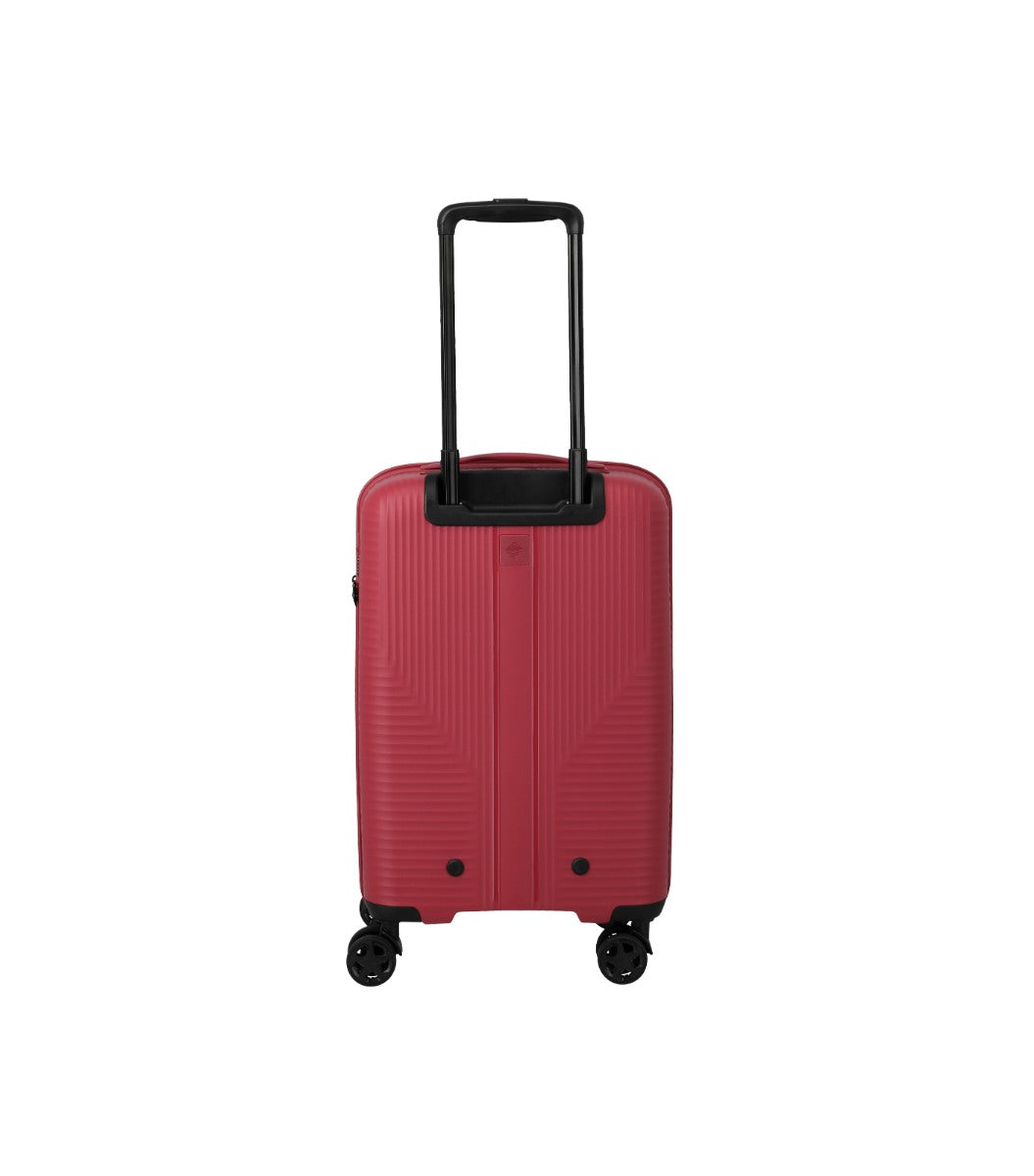 Travelite Air Stripe Slim Rød Kabinekuffert