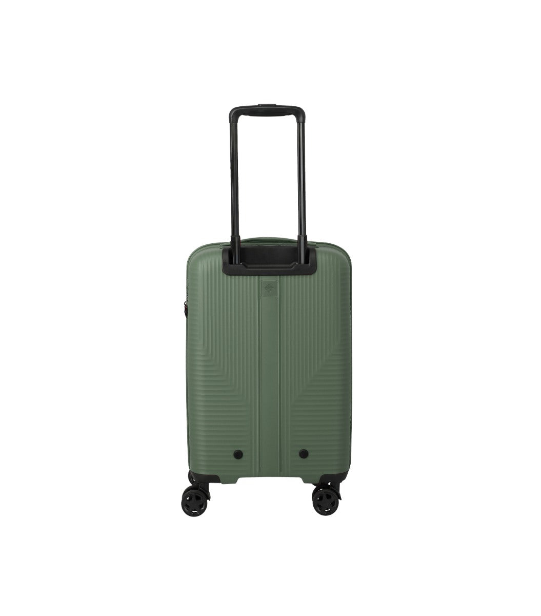 Travelite Air Stripe Slim Grøn Kabinekuffert