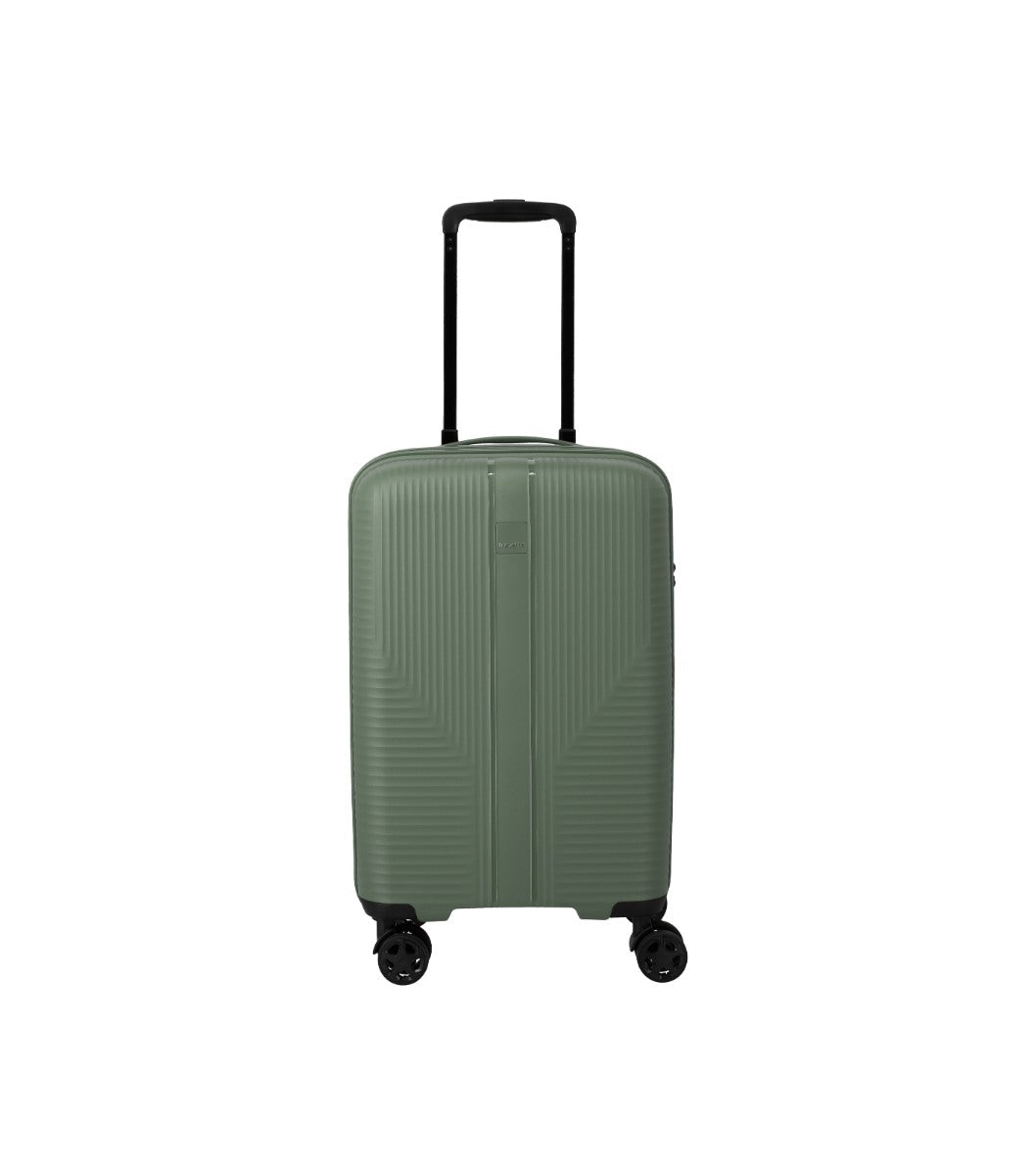 Travelite Air Stripe Slim Grøn Kabinekuffert