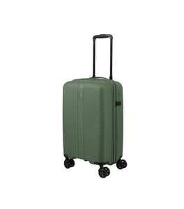 Travelite Air Stripe Slim Grøn Kabinekuffert