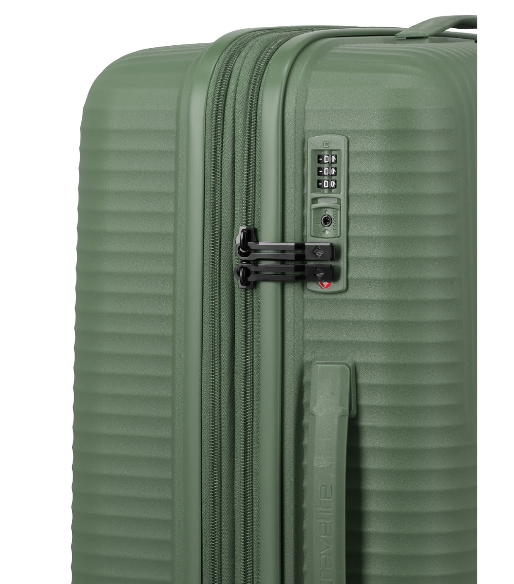 Travelite Air Stripe Grøn Kuffert