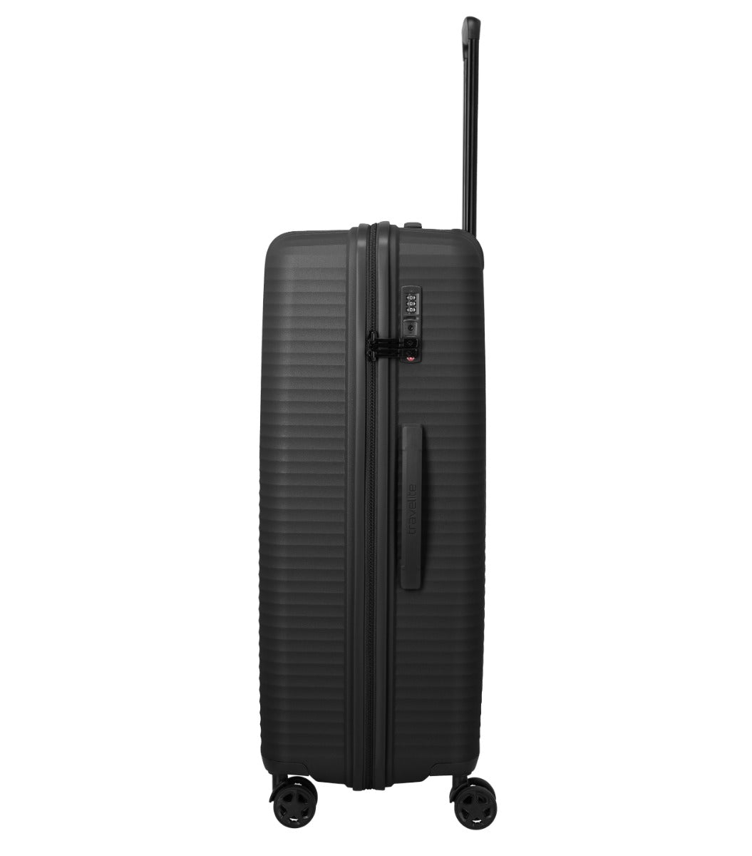 Travelite Air Stripe Sort Kuffert