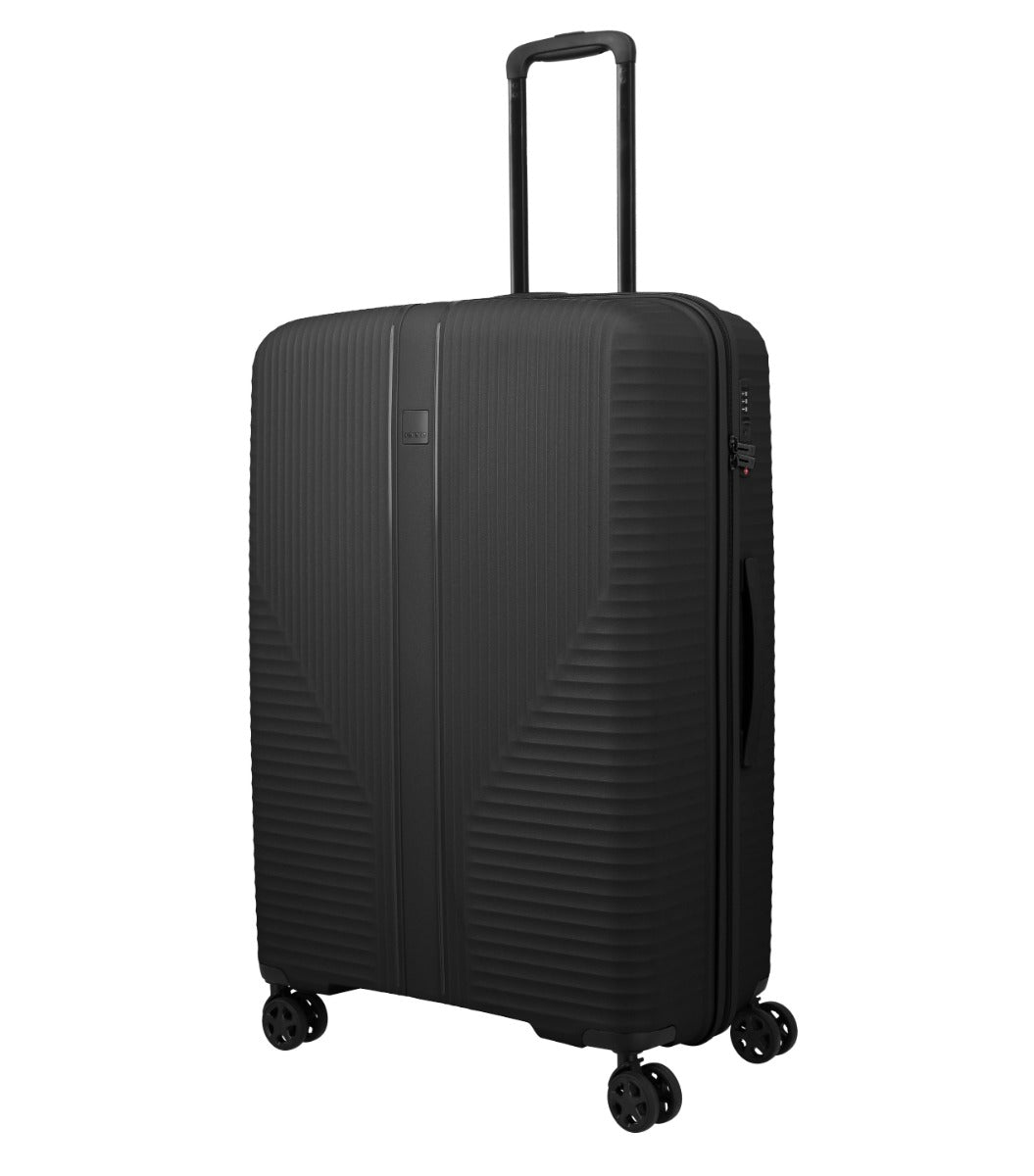 Travelite Air Stripe Sort Kuffert