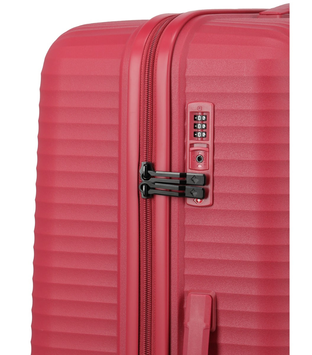 Travelite Air Stripe Rød Kuffert