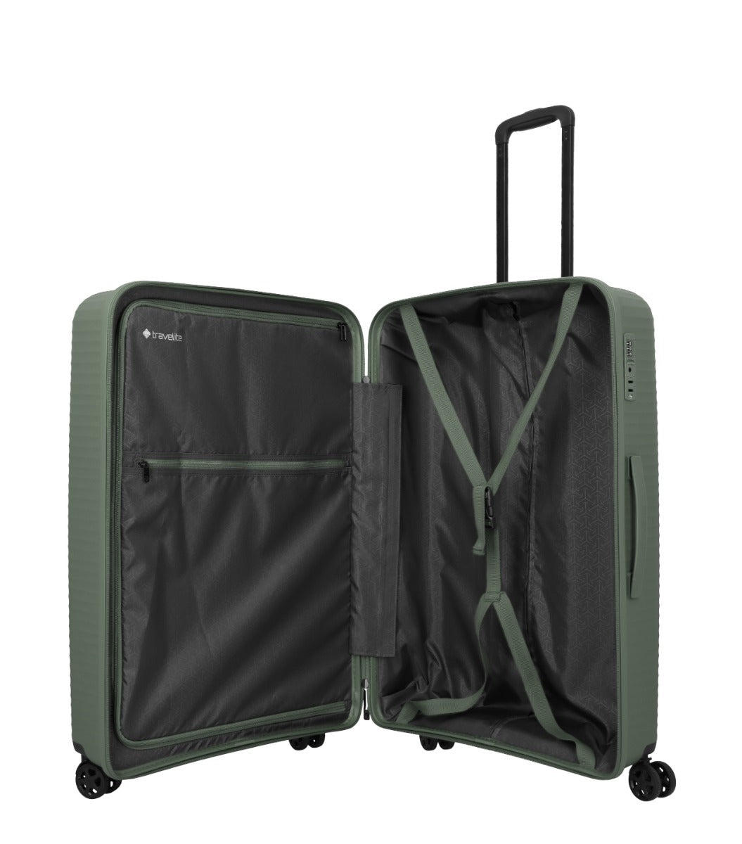 Travelite Air Stripe Grøn Kuffert