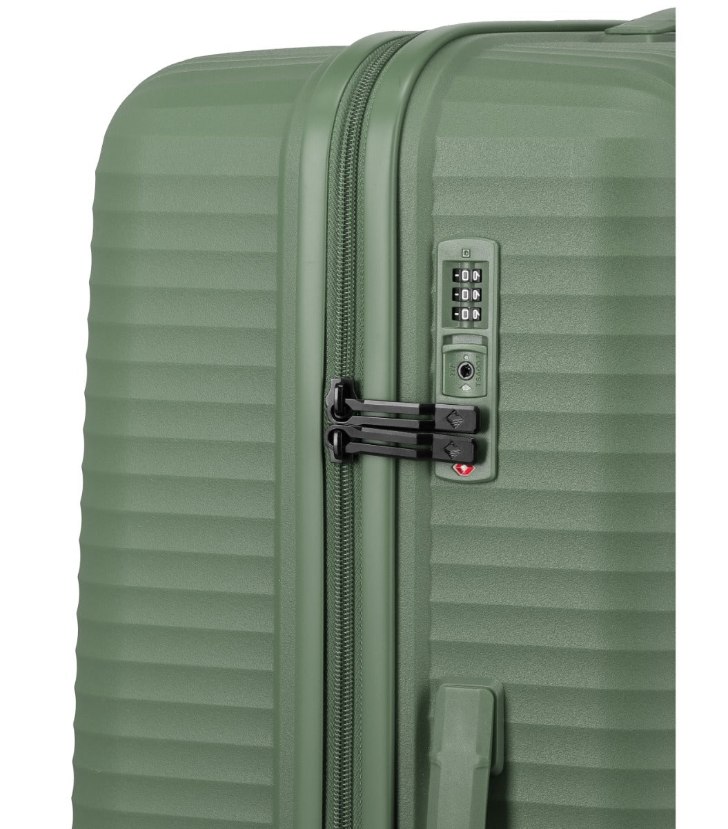 Travelite Air Stripe Grøn Kuffert