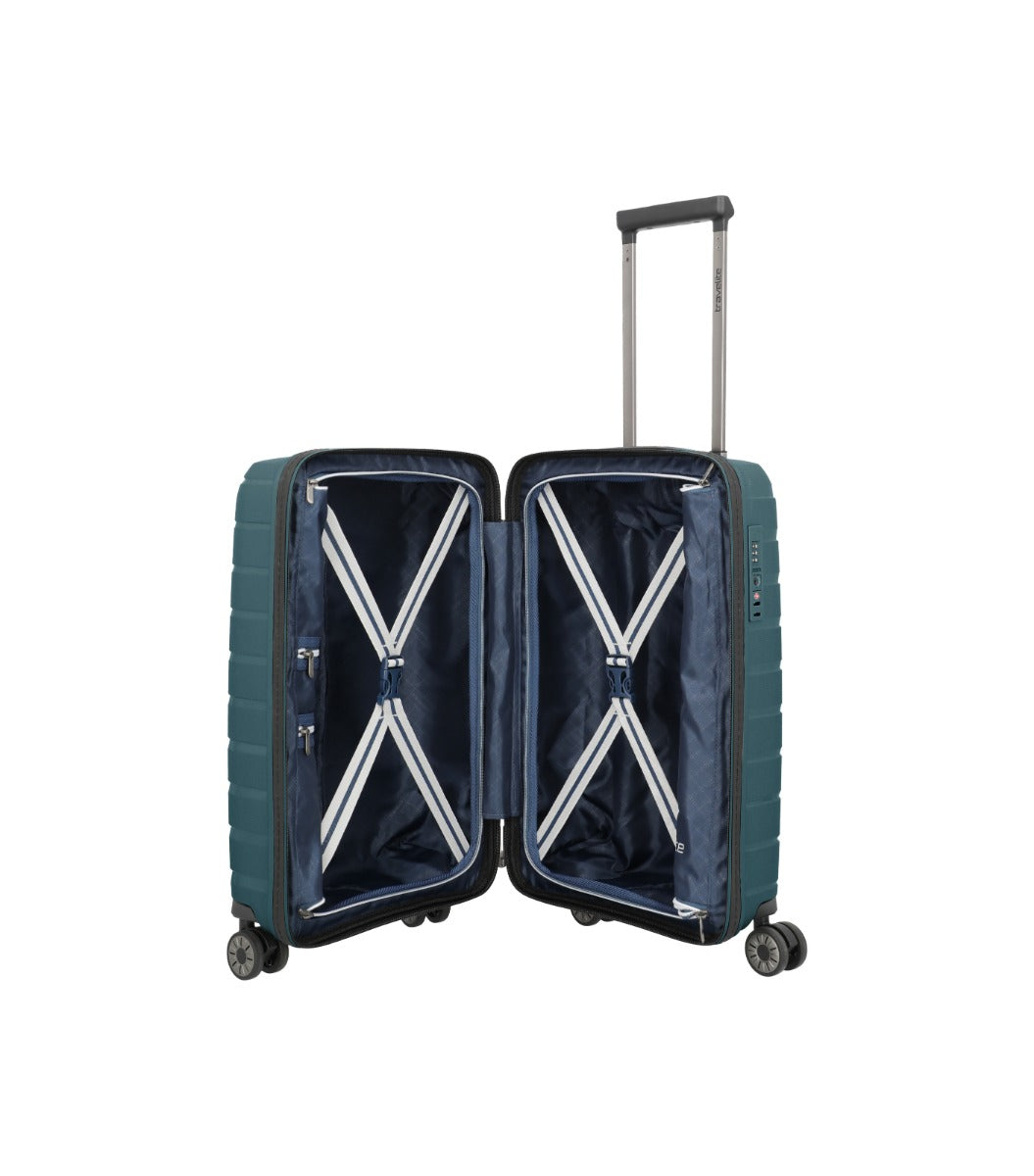 Travelite Air Base Blå Slim Kabinekuffert