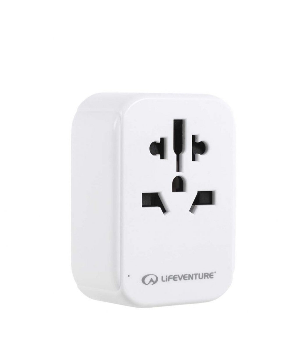 Lifeventure Adapter - World til US Med USB