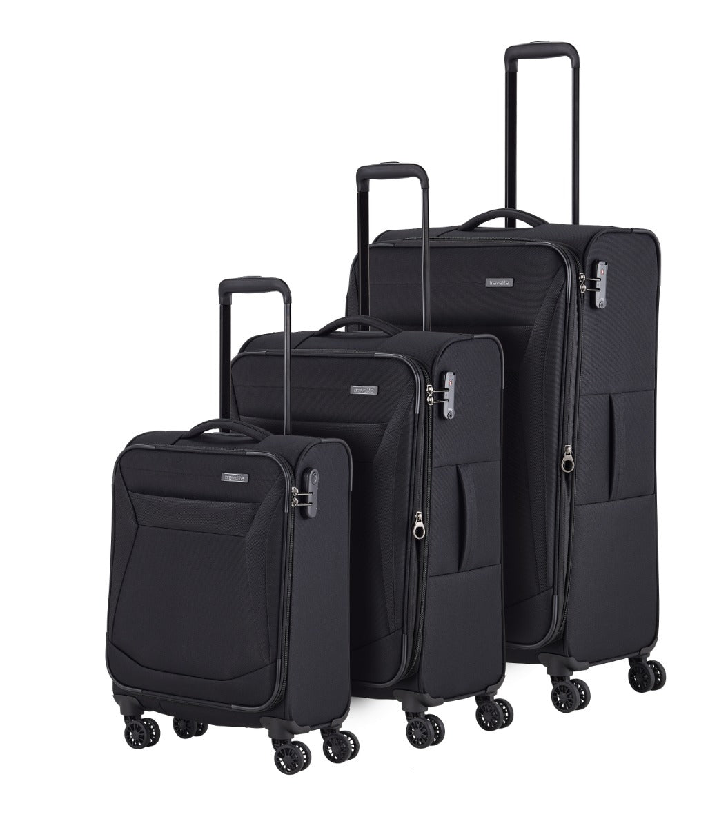Travelite Chios Sort Kuffertsæt