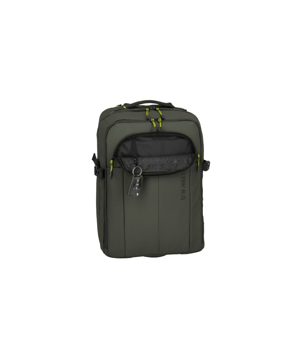 Travelite Briize Rygsæk Med Hjul Khaki