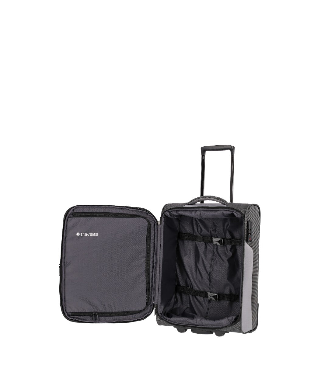 Travelite Viia 2W Antracit Kabinekuffert