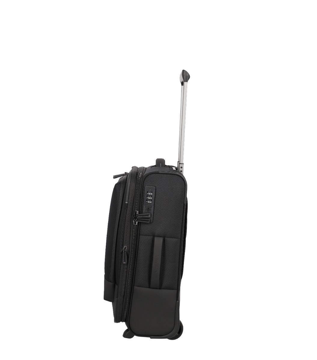 Travelite Crosslite 2W Sort Kabinekuffert