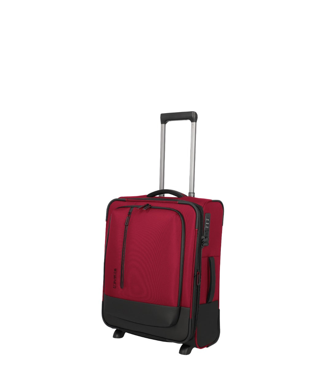 Travelite Crosslite 2W Rød Kabinekuffert