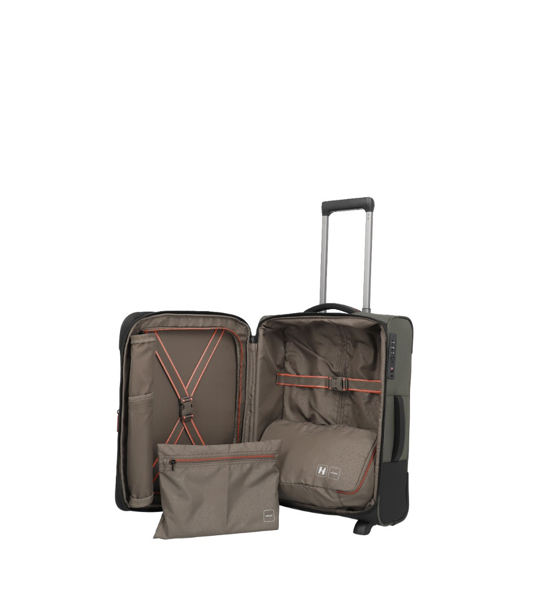 Travelite Crosslite 2W Olive Kabinekuffert