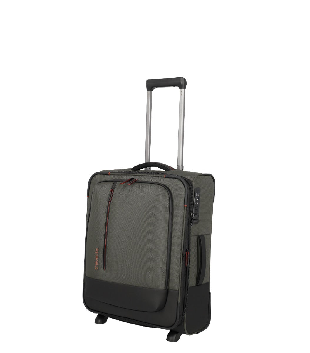 Travelite Crosslite 2W Olive Kabinekuffert