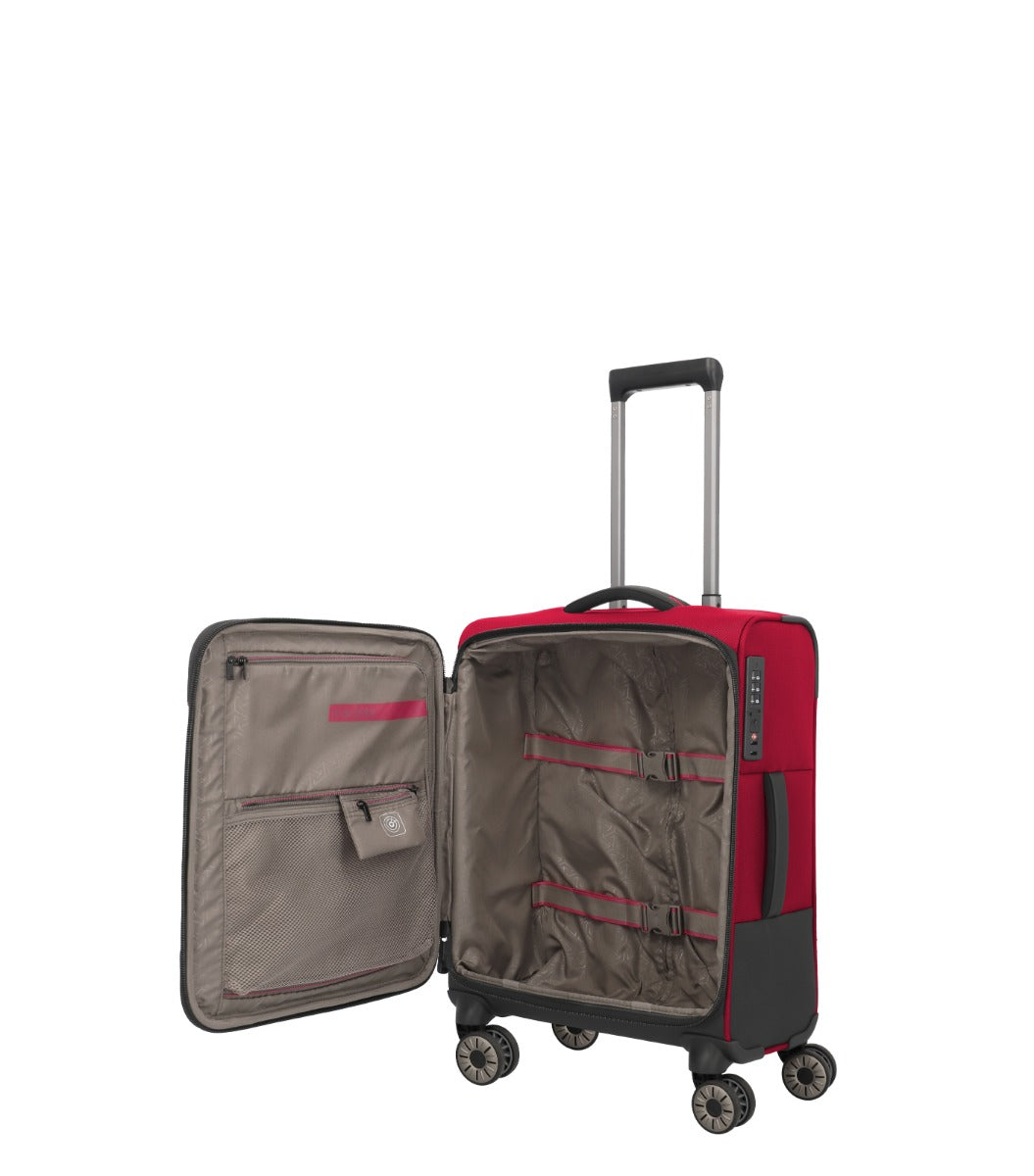 Travelite Crosslite Rød Kabinekuffert