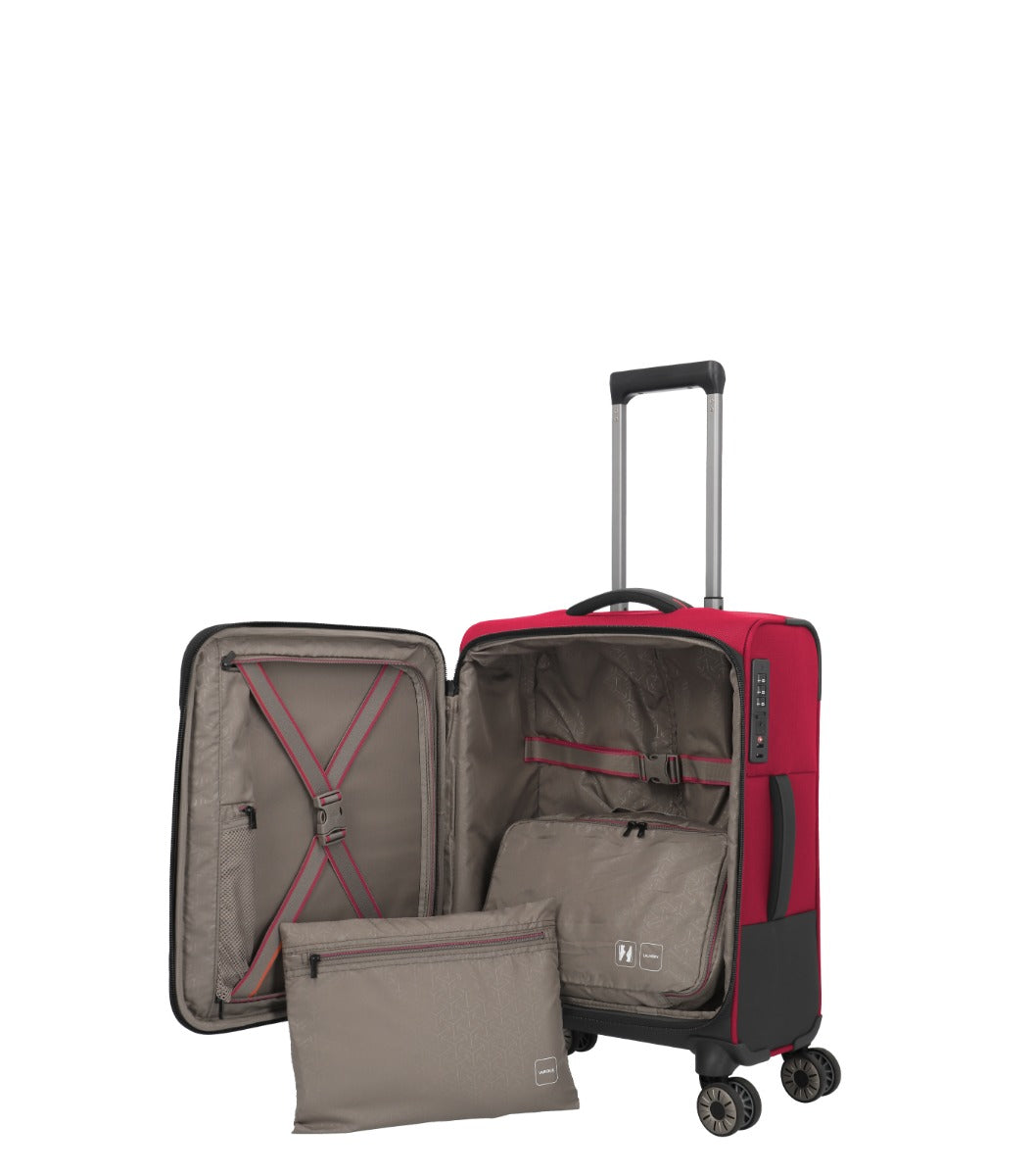 Travelite Crosslite Rød Kabinekuffert