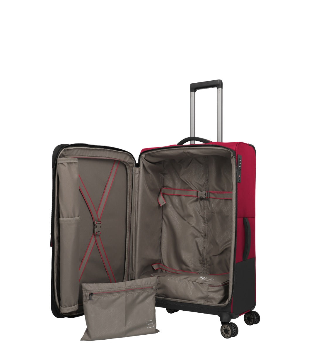 Travelite Crosslite Rød Kuffert