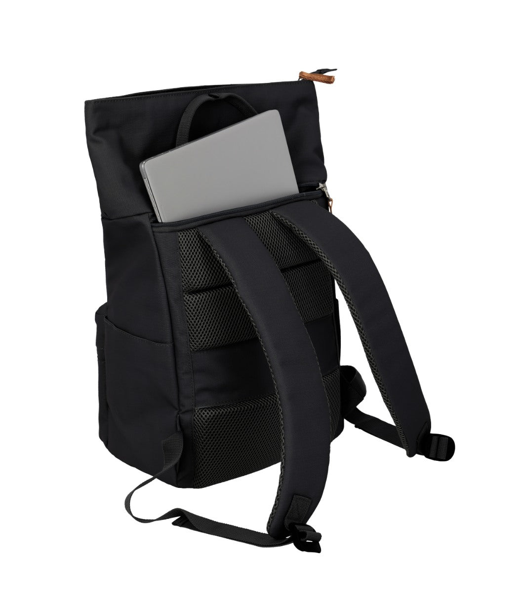 Travelite Basics Short Handle Rollup Sort Rygsæk