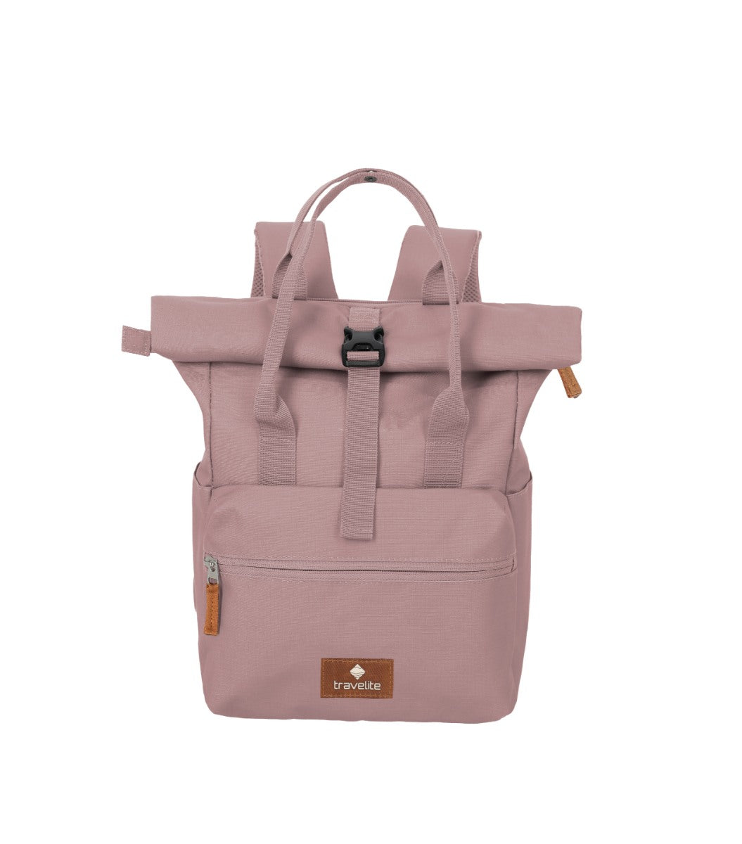 Travelite Basics Short Handle Rollup Rose Rygsæk