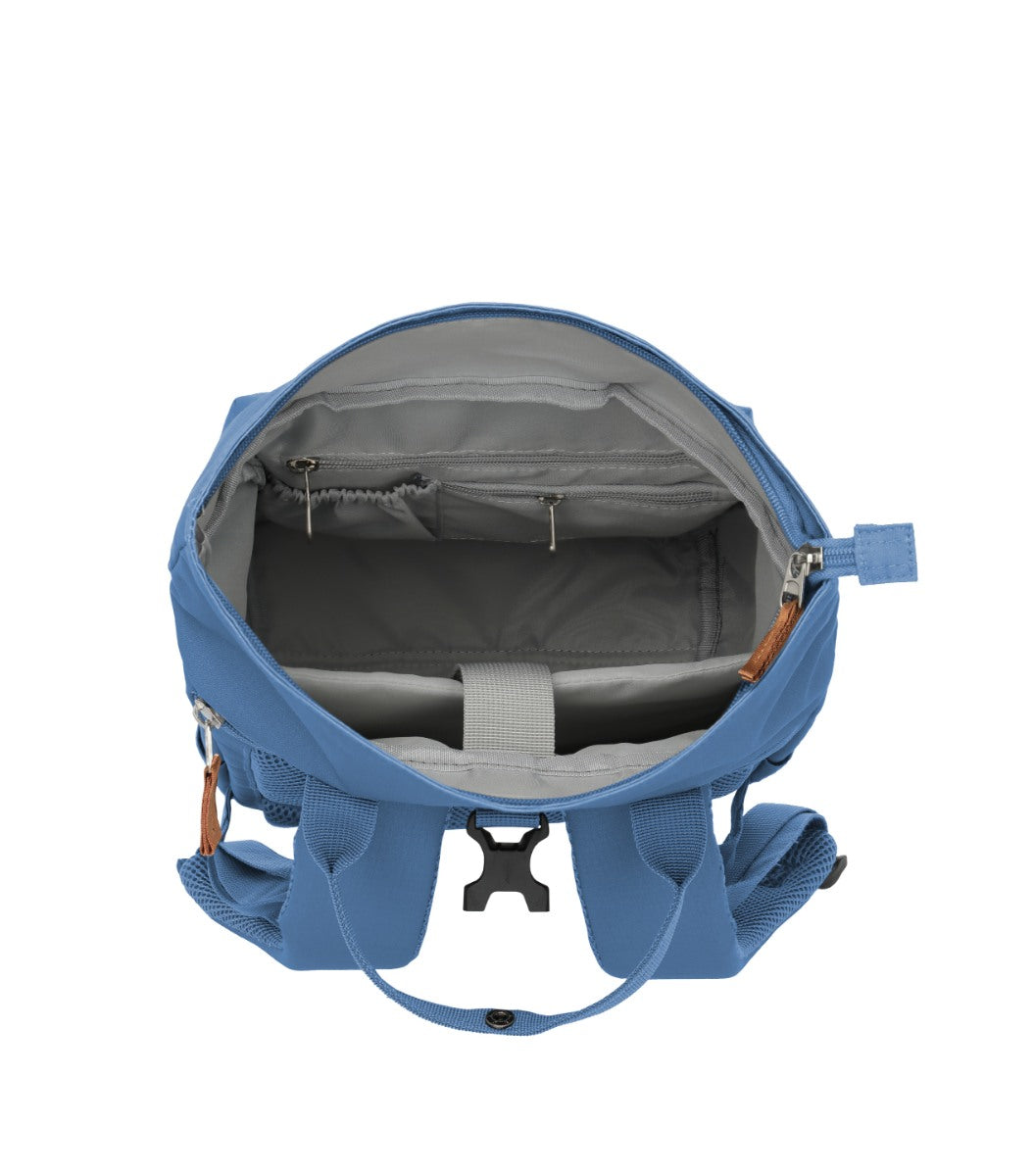 Travelite Basics Short Handle Rollup Blå Rygsæk