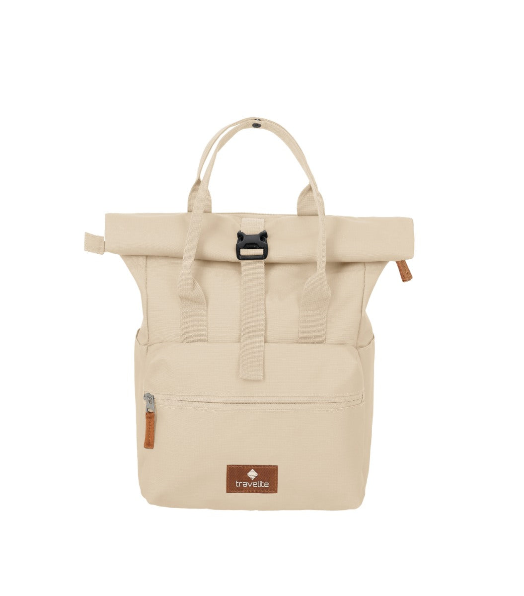 Travelite Basics Short Handle Rollup Hvid Rygsæk