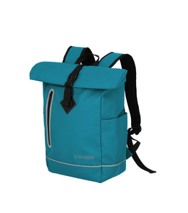 Travelite Basics Canvas Rollup Blå Rygsæk