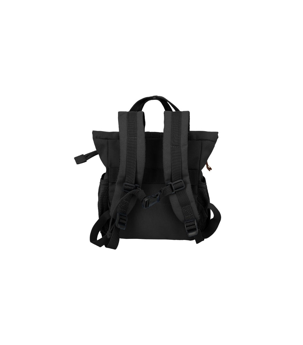 Travelite Basics Short Handle Mini Rollup Sort Rygsæk