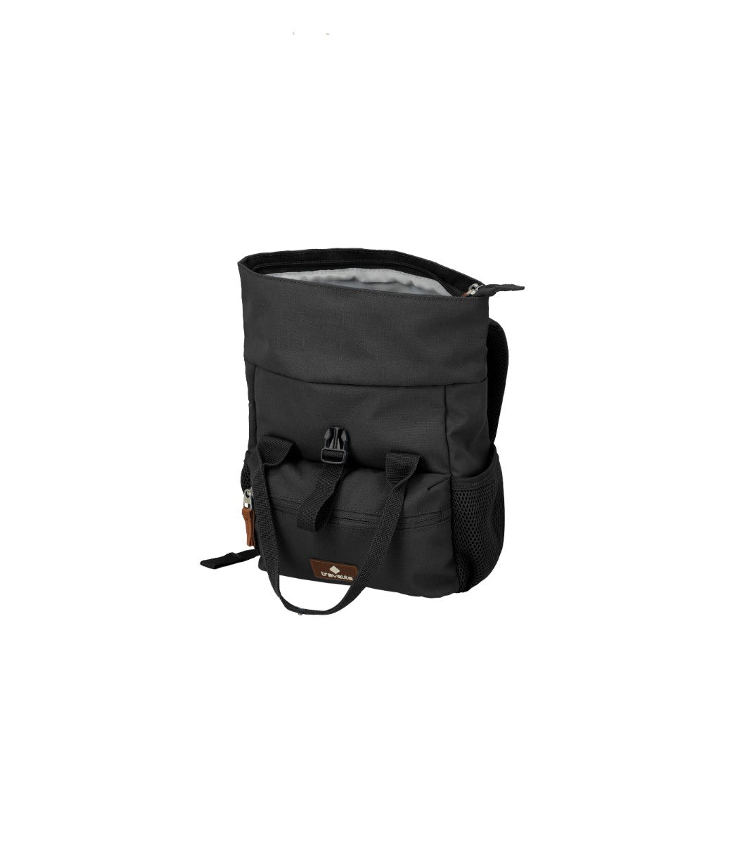 Travelite Basics Short Handle Mini Rollup Sort Rygsæk