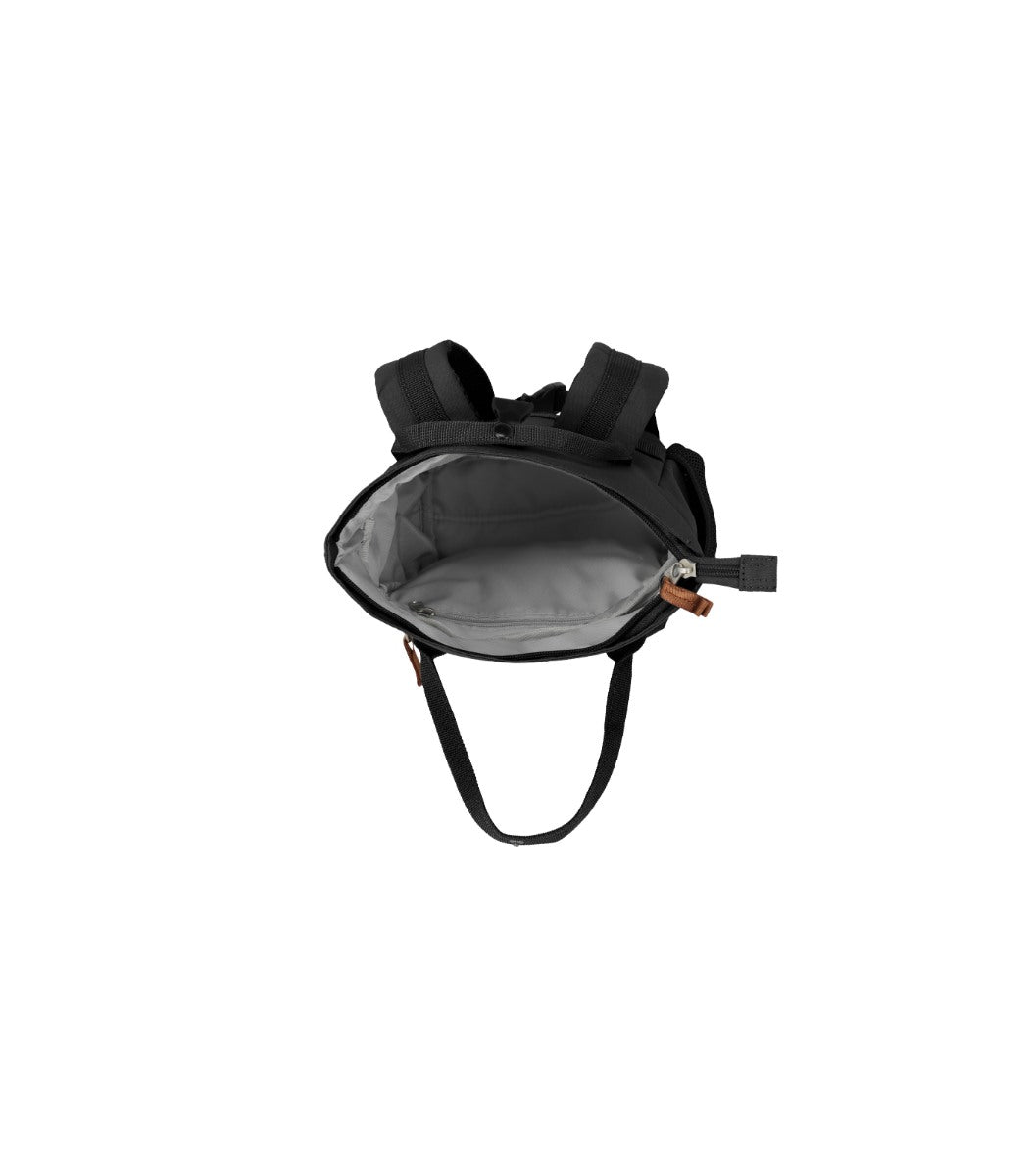 Travelite Basics Short Handle Mini Rollup Sort Rygsæk